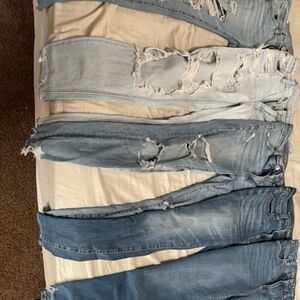 American eagle skinny jeans 👖 Mom jeans 👖 size2